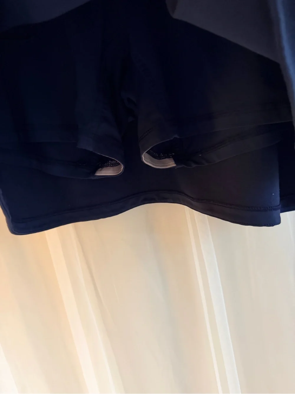 E&P Pro Women’s Navy Golf Skort country club chic. Preppy collegiate
